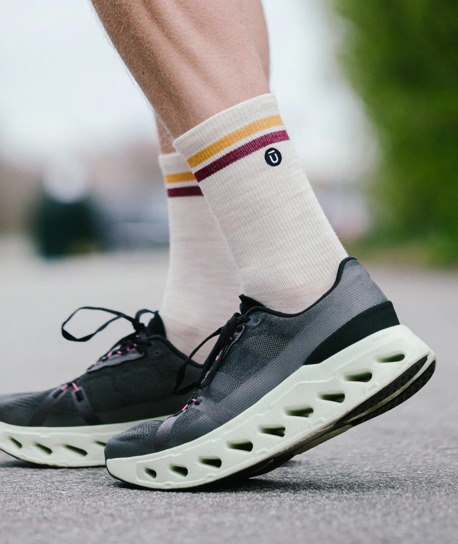 Merino Lite Crew Socks Sand