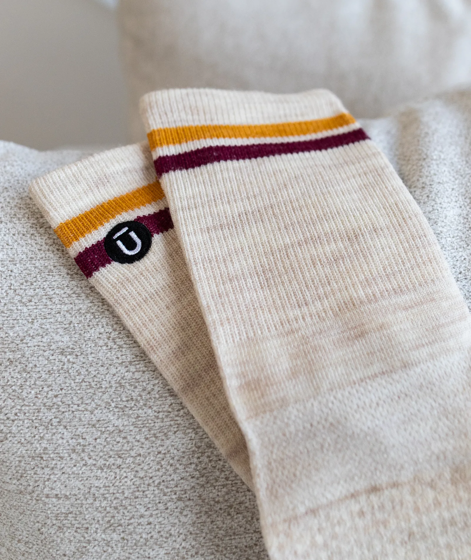 Merino Lite Crew Socks Sand
