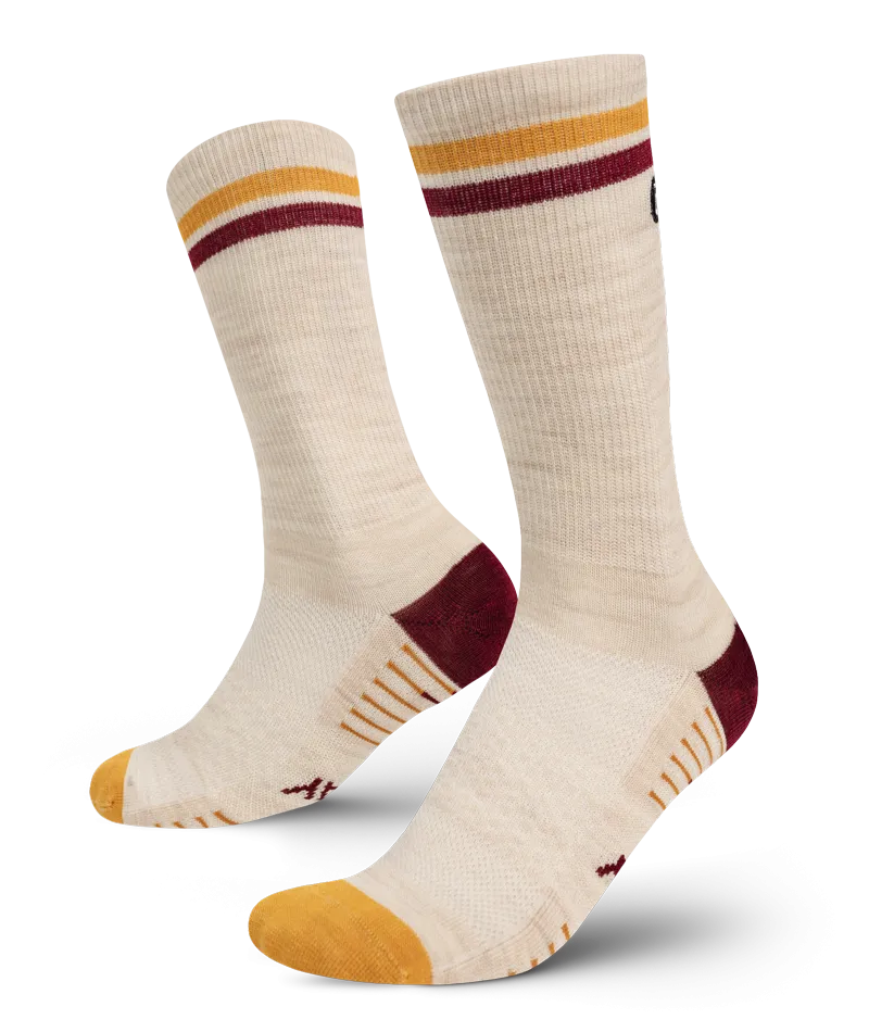 Merino Lite Crew Socks Sand