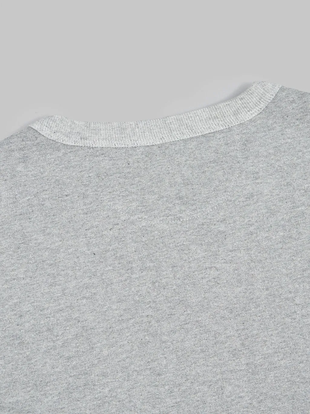 Merz b. Schwanen 3S48 Loopwheeled 12.4oz Classic Fit Heavy Sweatshirt Grey Melange