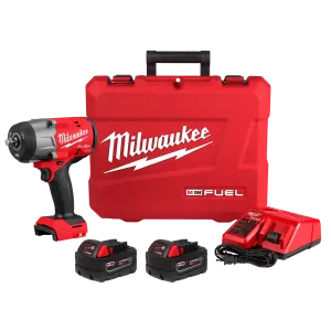 Milwaukee 2967-22 - M18 FUEL™ 1/2" High Torque Impact wrench w/ Friction Ring Kit