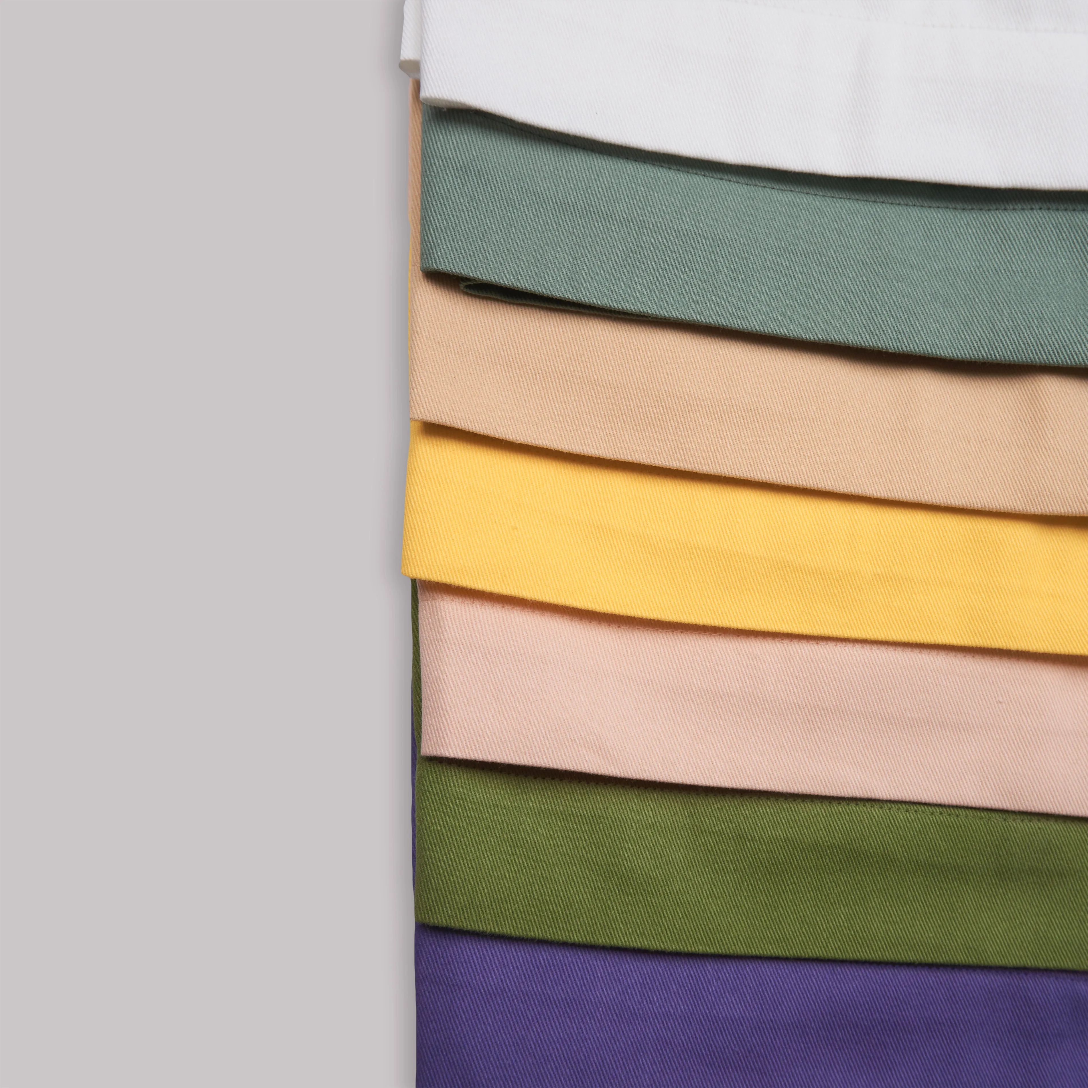 MINI BERMUDA - Cotton Twill | Light Olive Green