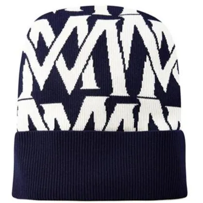 Moncler Logo Ribbed Knit Beanie
