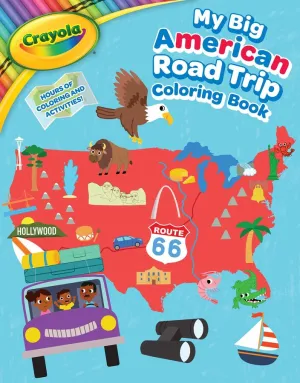My Big American Road Trip Coloring Book