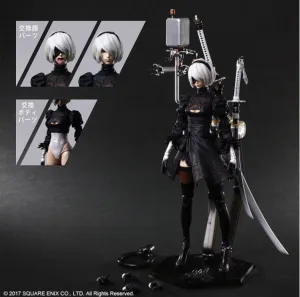 NieR: Automata YoRHa No. 2 Type B 2B (Deluxe Version) Play Arts Kai Action Figure