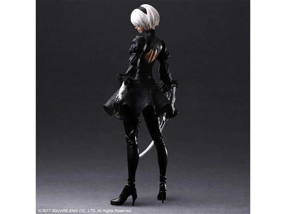 NieR: Automata YoRHa No. 2 Type B 2B (Deluxe Version) Play Arts Kai Action Figure