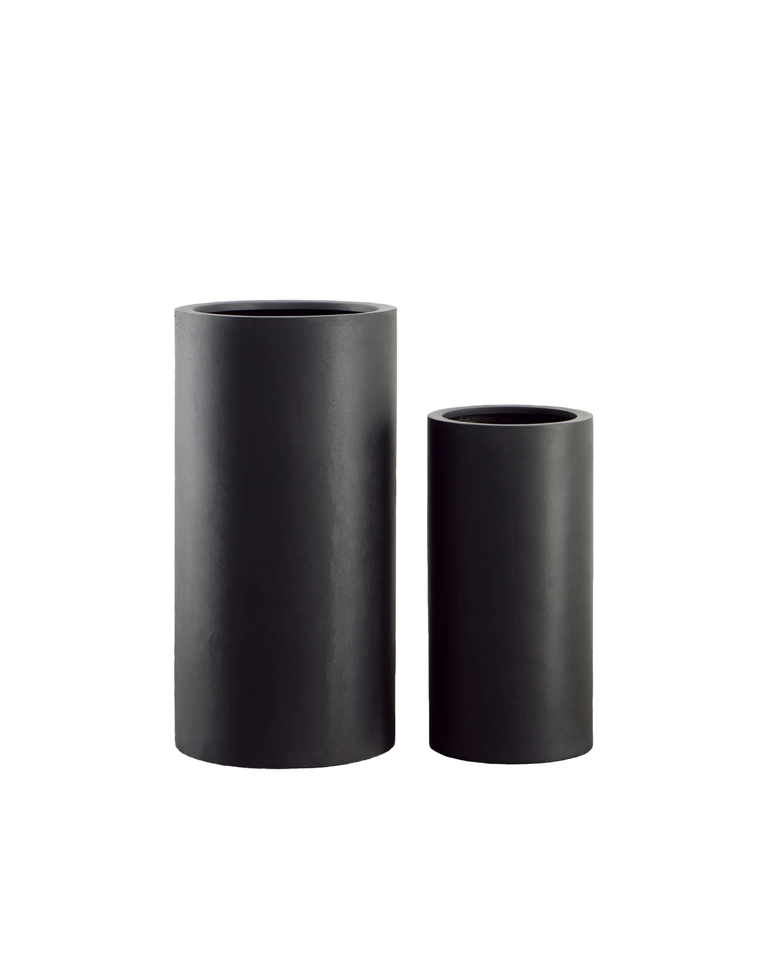 NOIR CYLINDER PLANTER SET