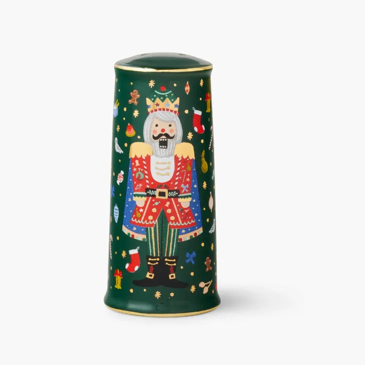 Nutcracker Porcelain Salt & Pepper Shaker Set