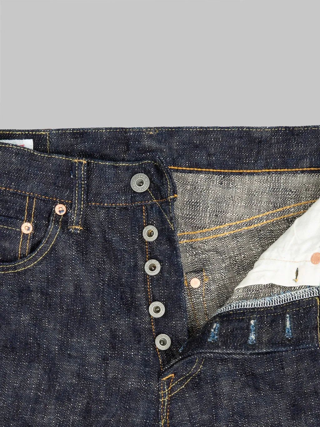 ONI Denim 288 Kasuri 17oz Regular Straight Jeans
