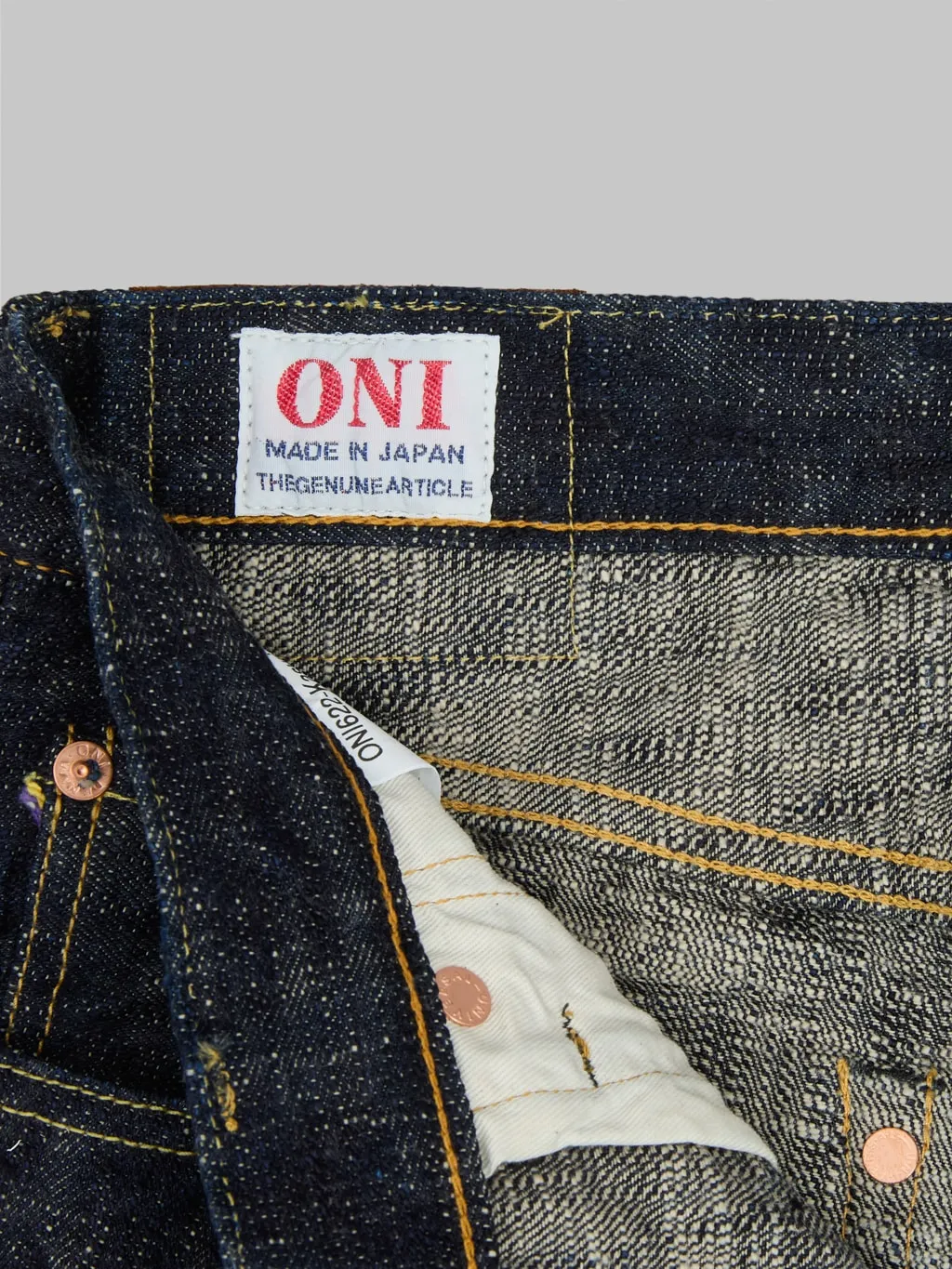 ONI Denim 288 Kasuri 17oz Regular Straight Jeans