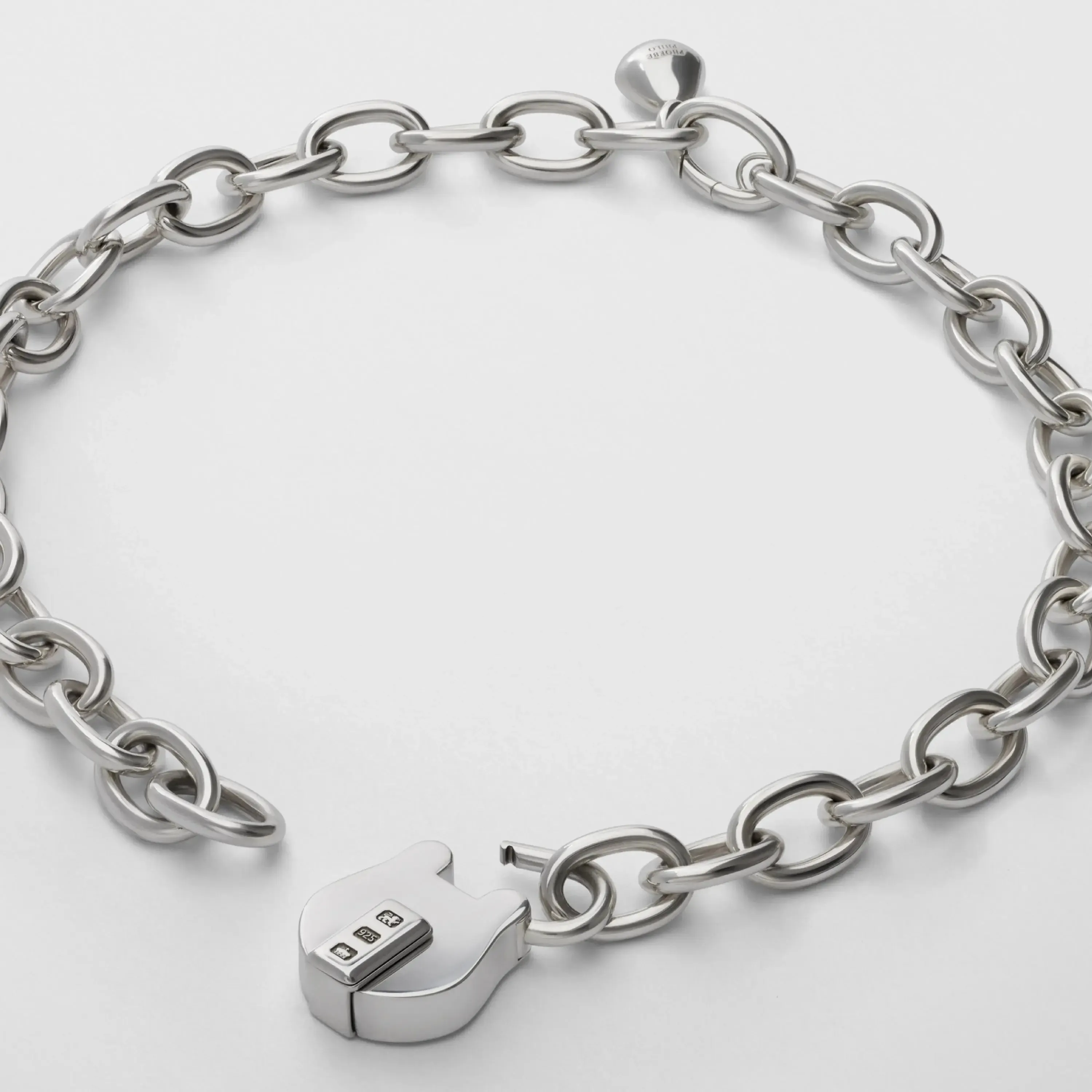 PADLOCK CHOKER | sterling silver