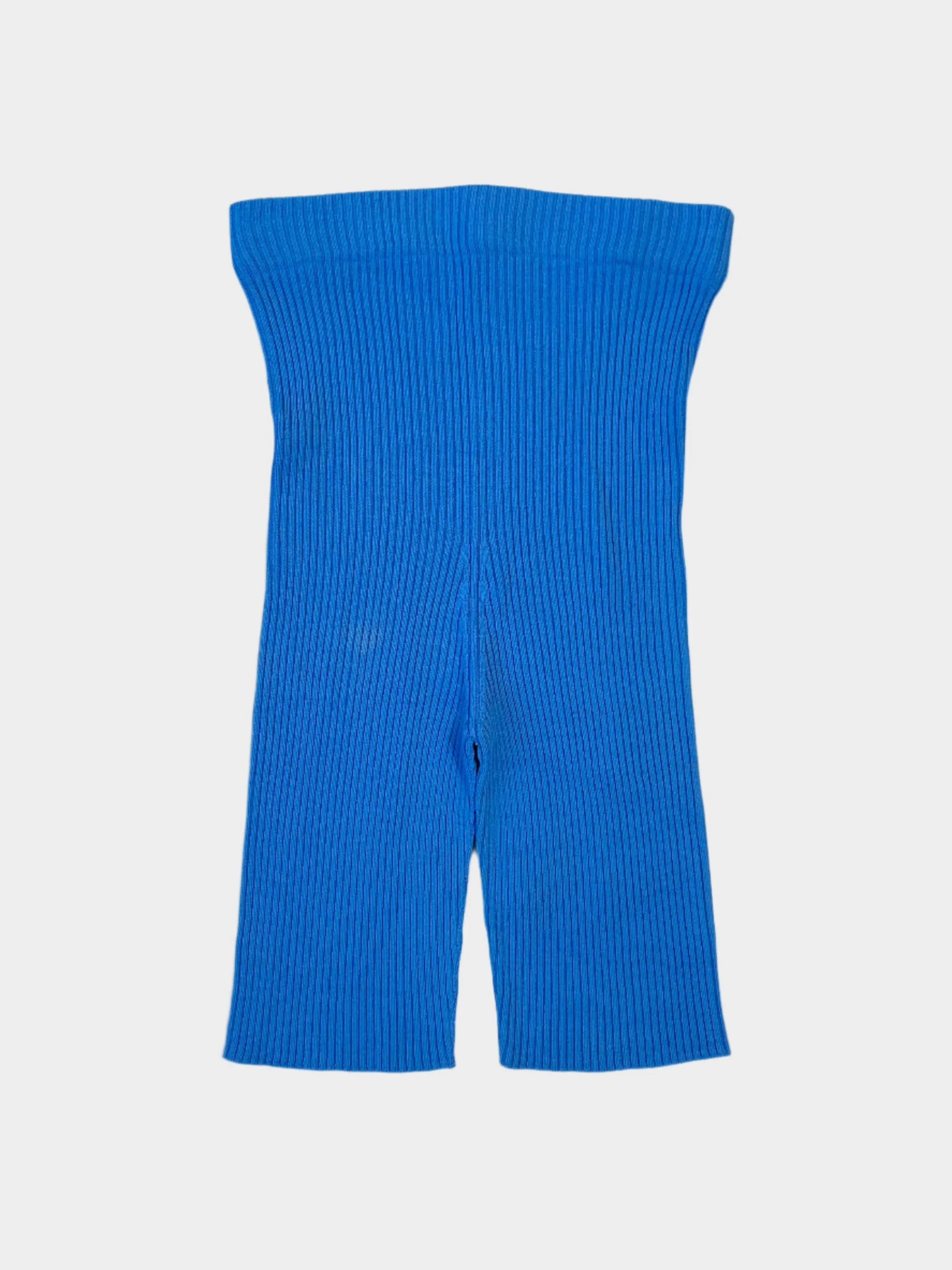 Pantaloni Corti In Maglia A Coste