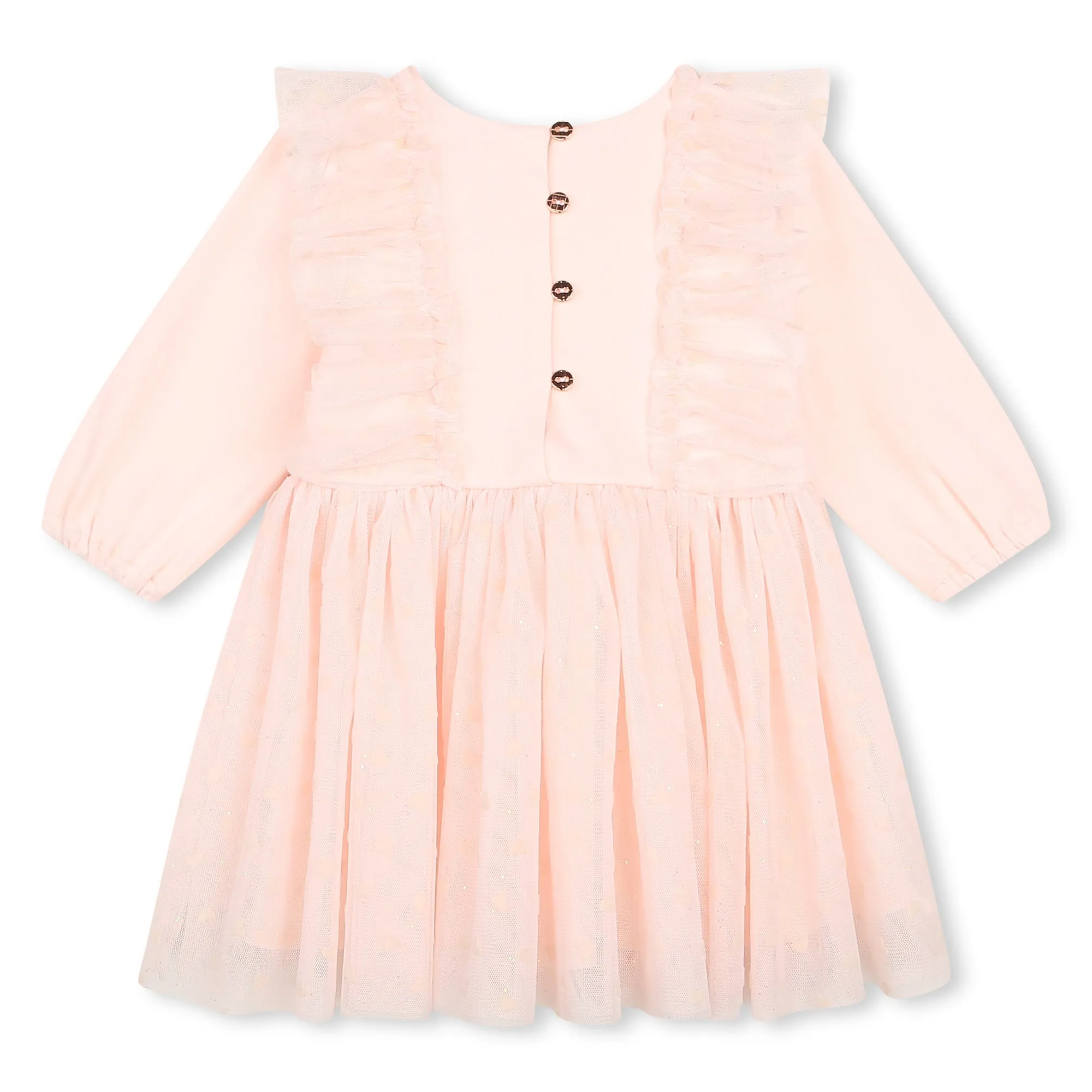 Pink Ruffle Ceremony Dress
