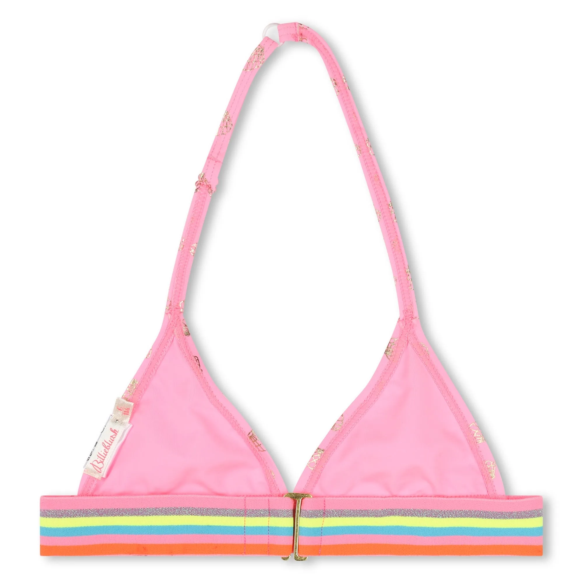 Pink Seashell Print Bikini