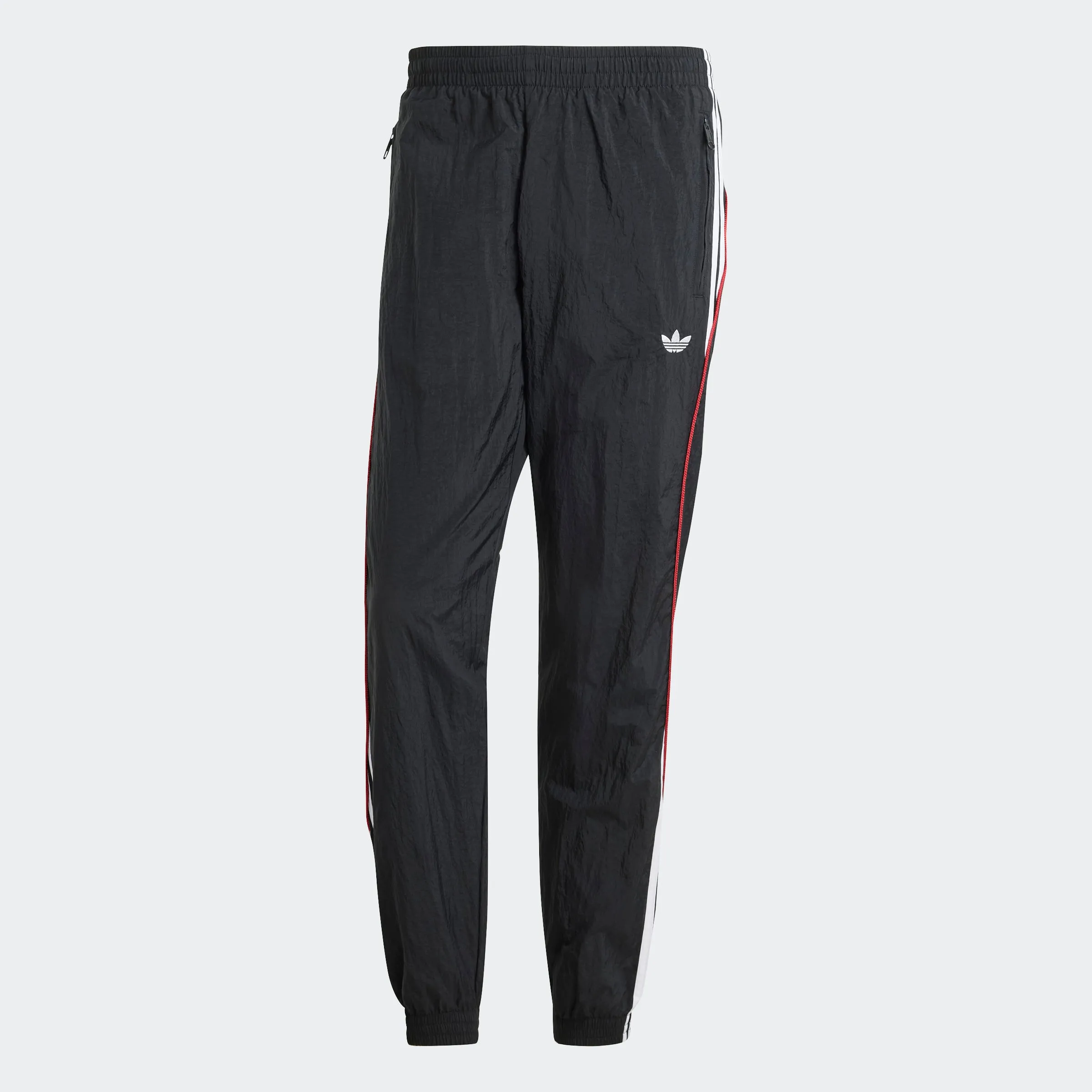Premium Track Pants Black / Better Scarlet