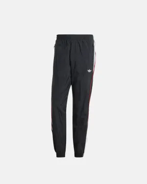 Premium Track Pants Black / Better Scarlet