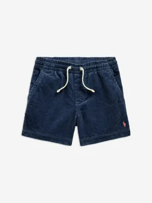 Ralph Lauren Boys Corduroy Prepster Shorts in Blue