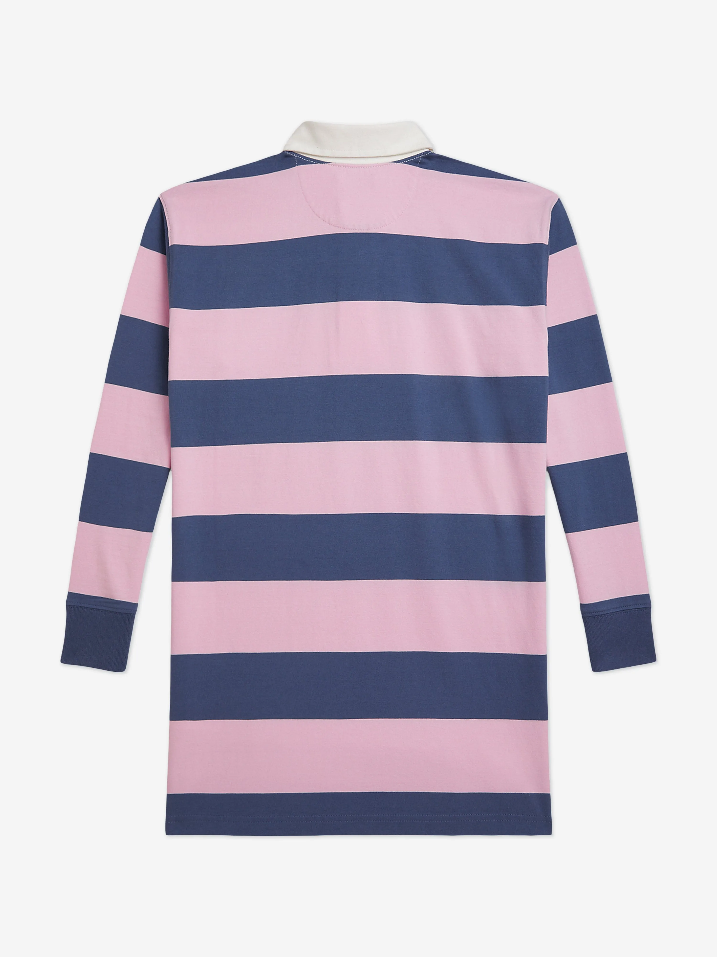 Ralph Lauren Girls Oversized Rugby Dress in Navy