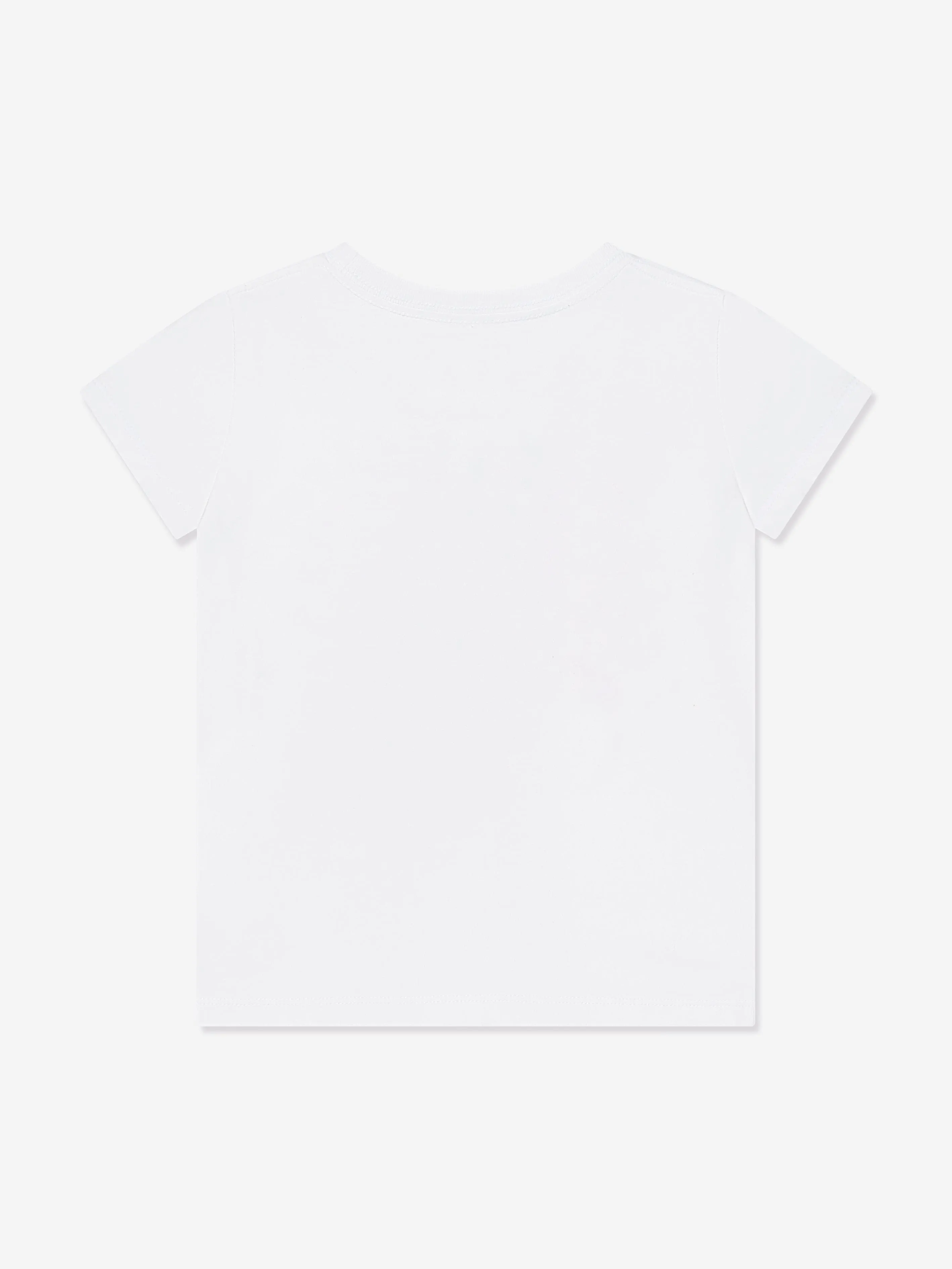 Ralph Lauren Girls Portofino Print T-Shirt in White