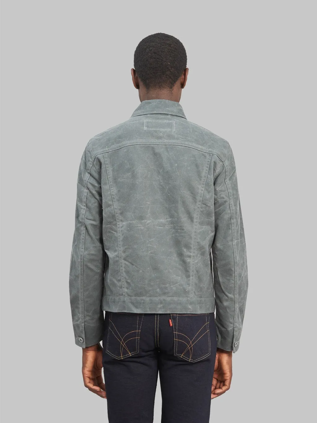Rogue Territory Waxed Canvas Supply Jacket Grey Ridgeline