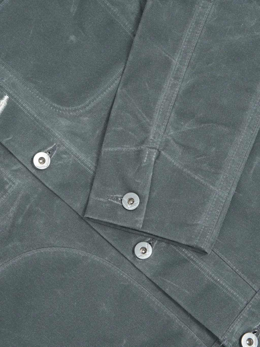 Rogue Territory Waxed Canvas Supply Jacket Grey Ridgeline