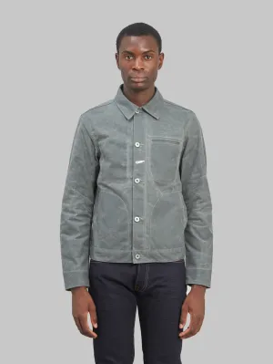 Rogue Territory Waxed Canvas Supply Jacket Grey Ridgeline