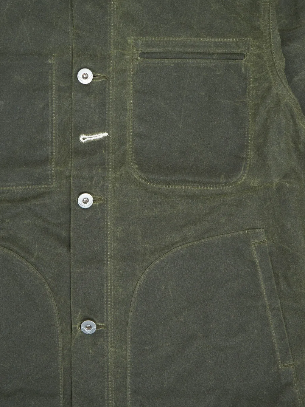 Rogue Territory Waxed Canvas Supply Jacket Olive Ridgeline