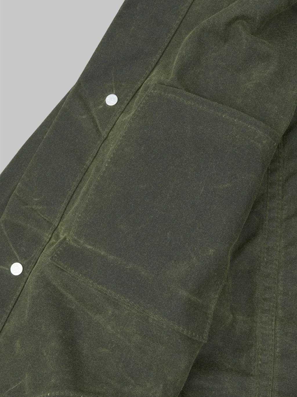Rogue Territory Waxed Canvas Supply Jacket Olive Ridgeline