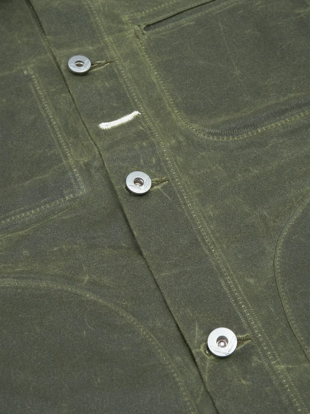 Rogue Territory Waxed Canvas Supply Jacket Olive Ridgeline