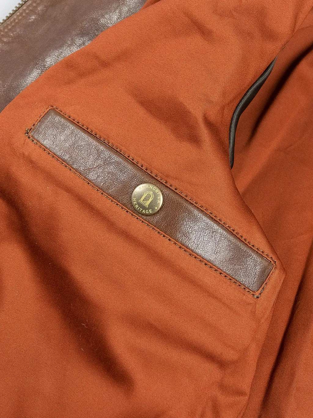 Shangri-La Heritage Don Gentile A-2 Seal Brown Flight Jacket