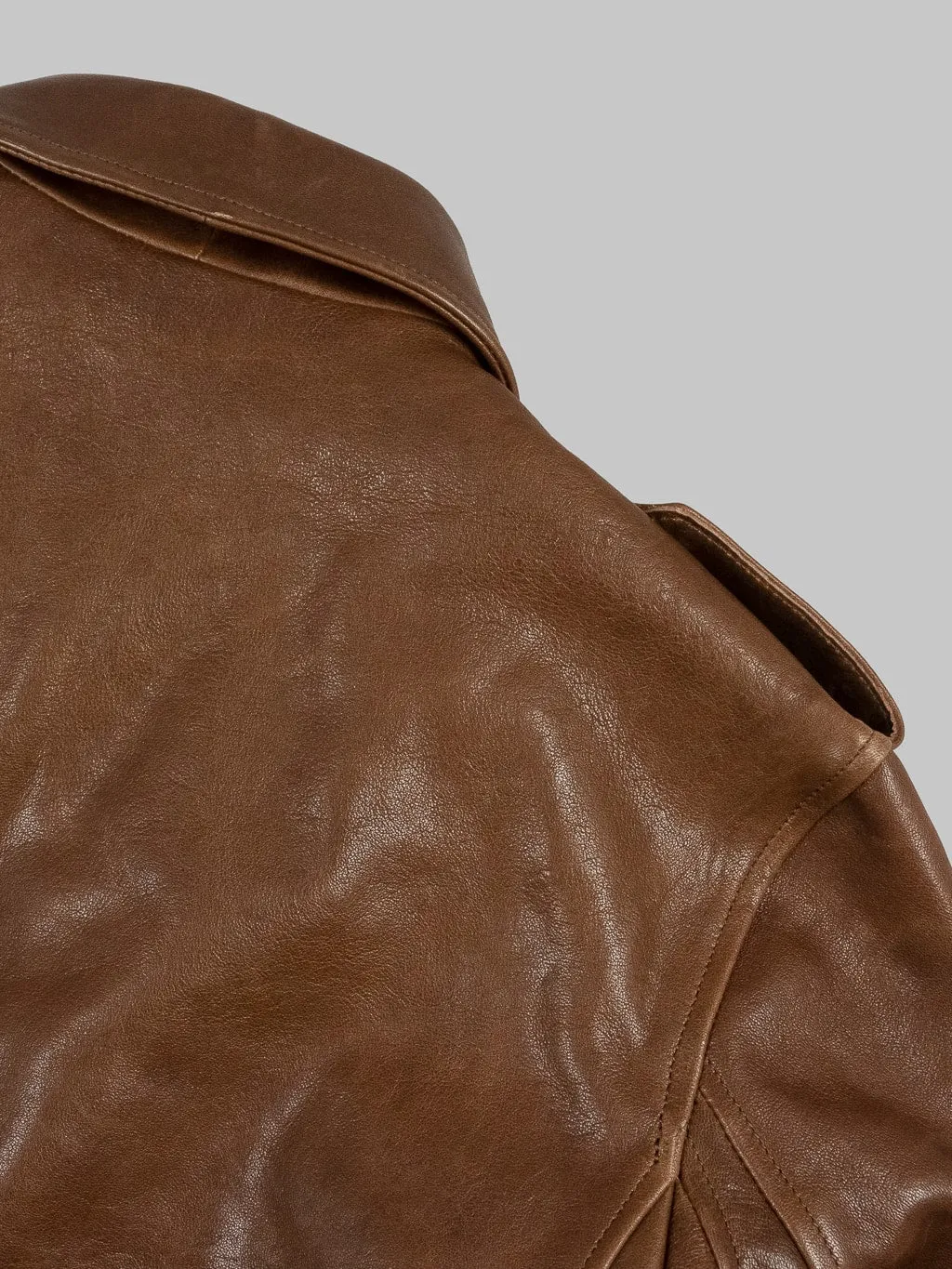 Shangri-La Heritage Don Gentile A-2 Seal Brown Flight Jacket