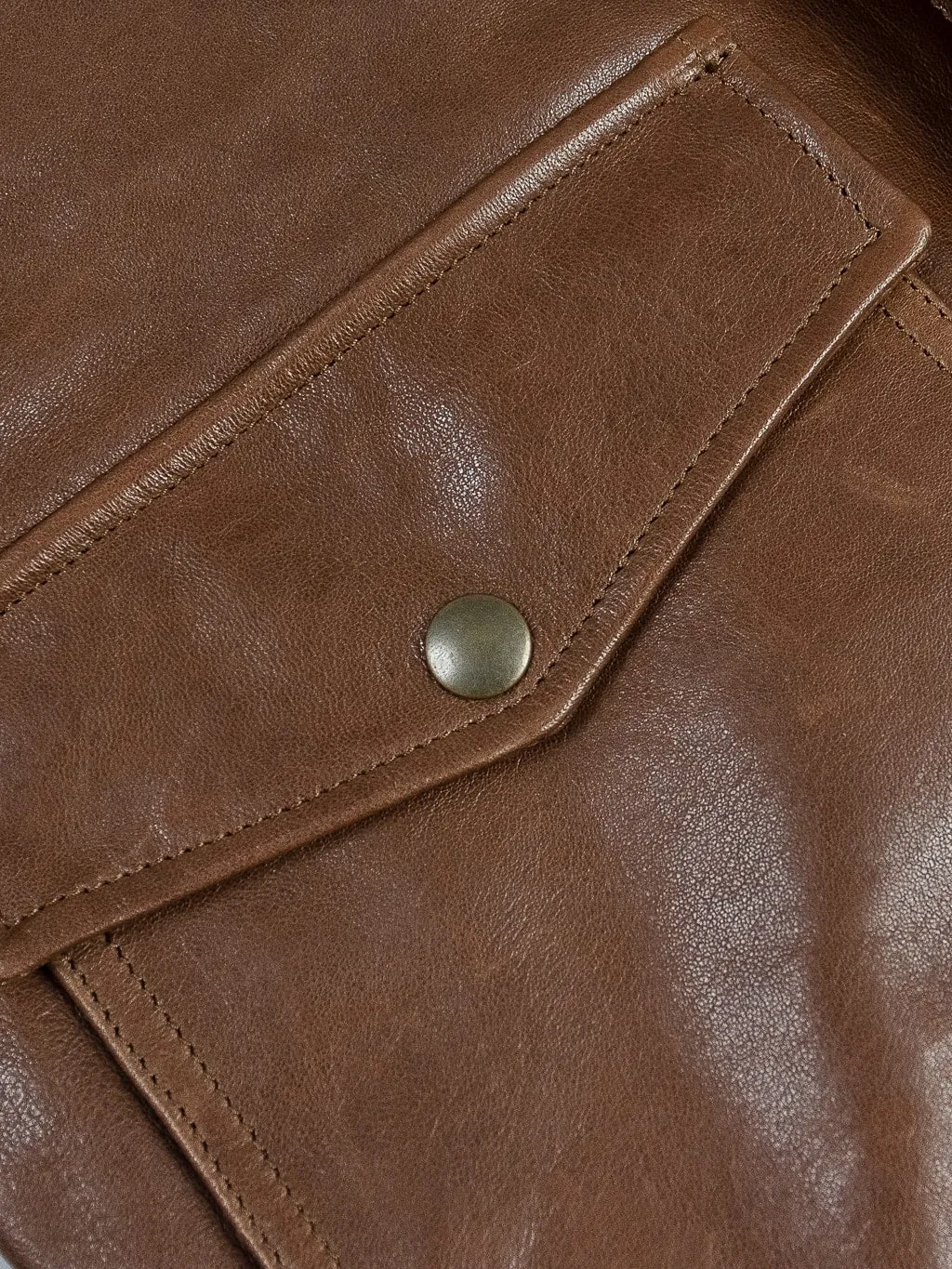 Shangri-La Heritage Don Gentile A-2 Seal Brown Flight Jacket