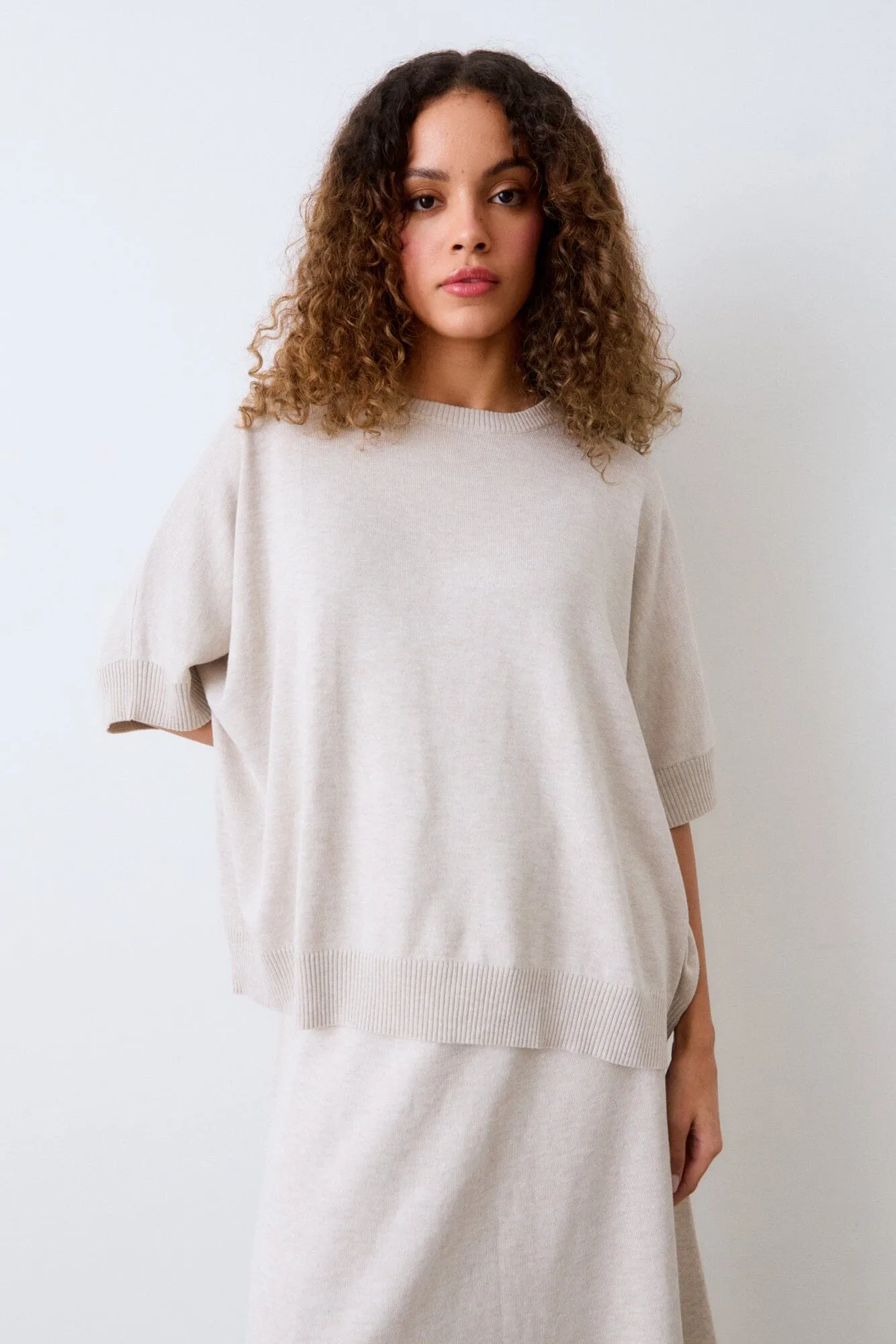 Shortsleeve knit