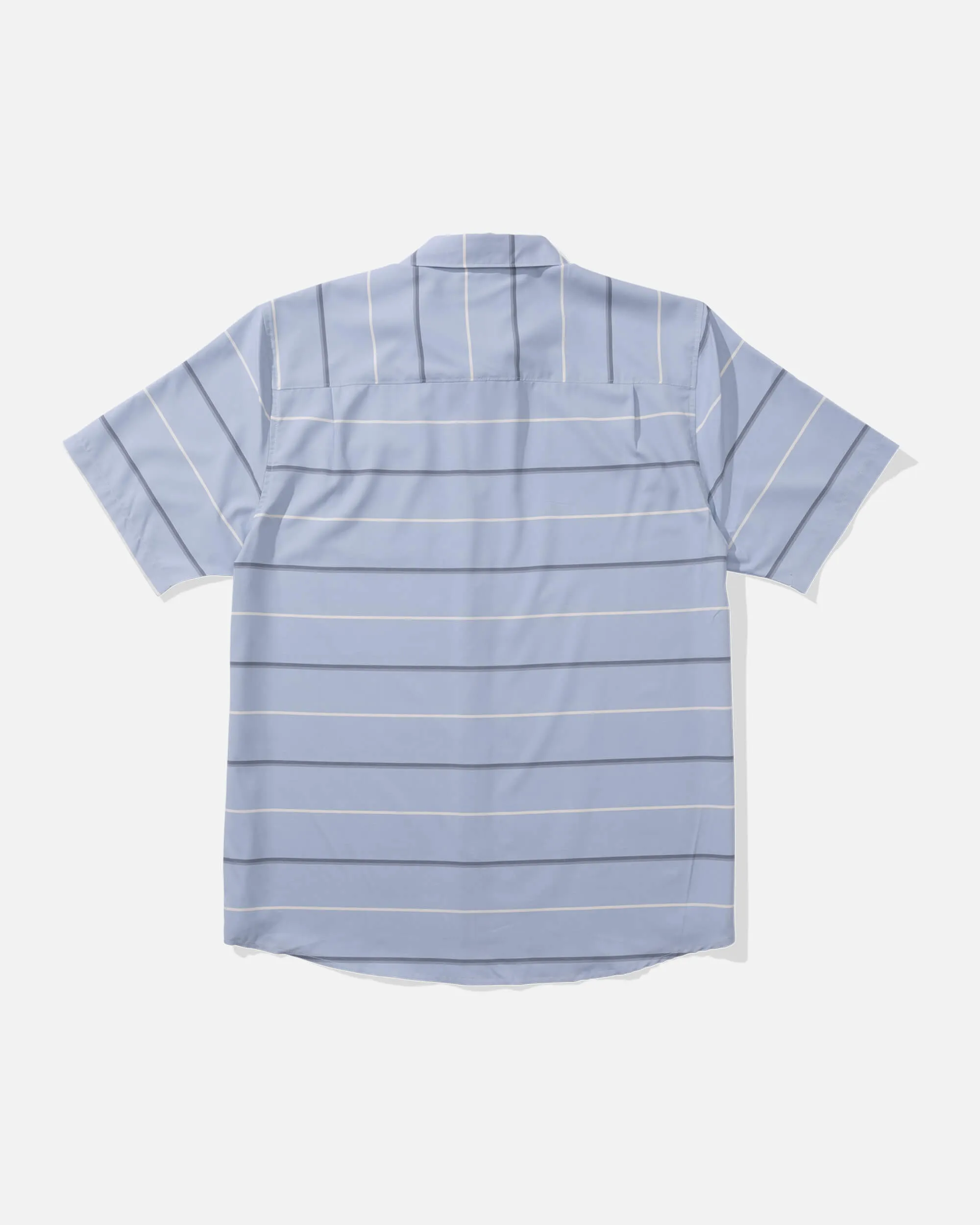 Skipper Ss Tech Woven - Blue Fog