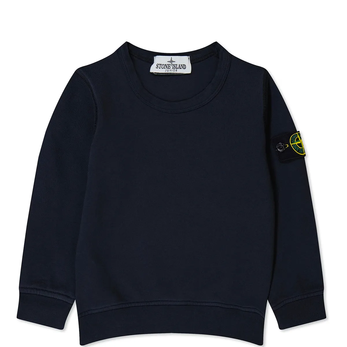 Stone Island Junior Badge Sleeve Sweatshirt