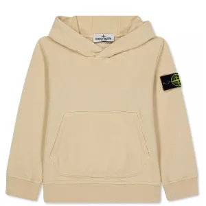Stone Island Junior Beige Hoodie