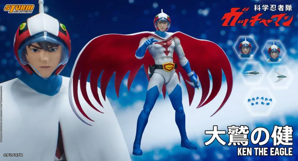 Storm Collectibles 1/12 Gatchaman Ken the Eagle Scale Action Figure