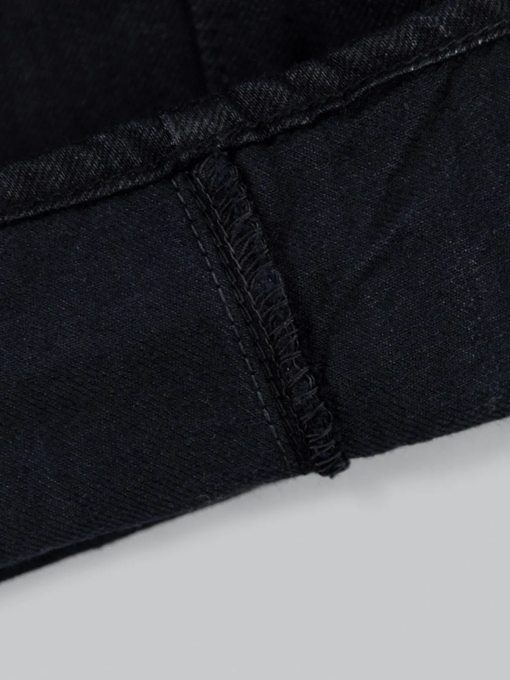 Sugar Cane Type III 13oz Black Denim Slim Jeans