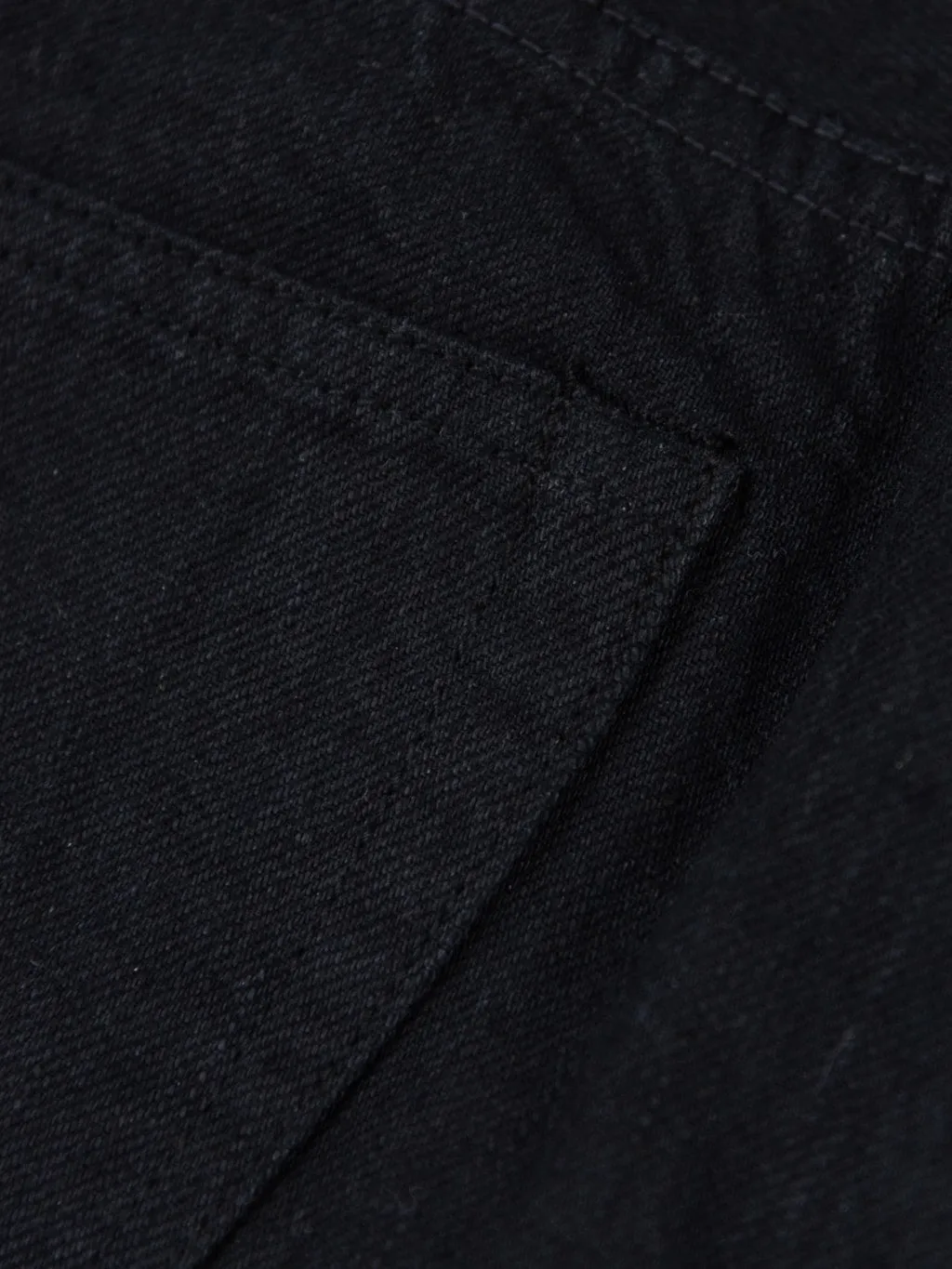 Sugar Cane Type III 13oz Black Denim Slim Jeans