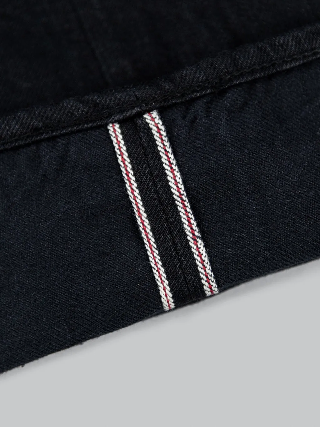 Sugar Cane Type III 13oz Black Denim Slim Jeans