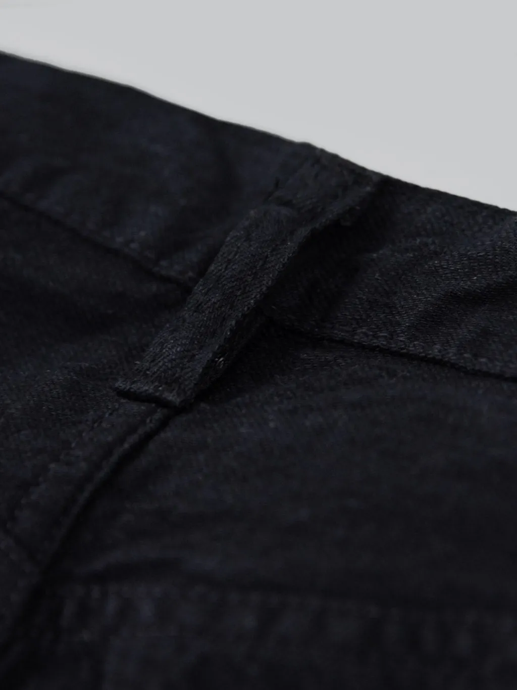 Sugar Cane Type III 13oz Black Denim Slim Jeans