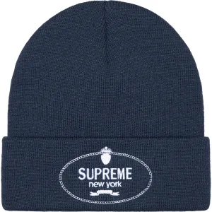 Supreme Embroidered Crest Beanie