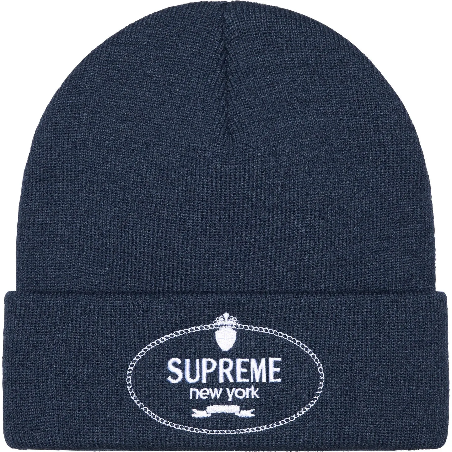 Supreme Embroidered Crest Beanie