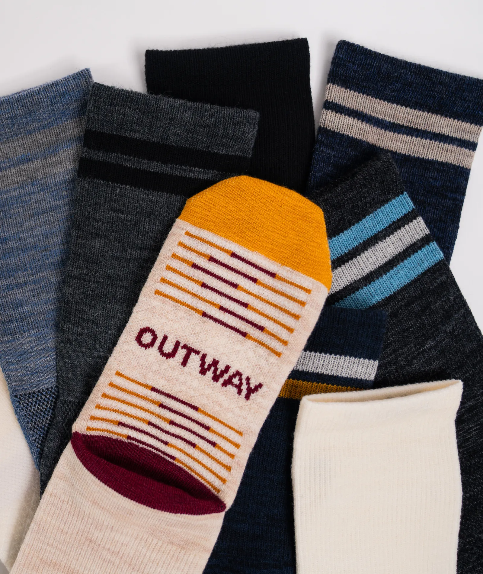 Trek Merino Lite Crew Socks 3-Pack