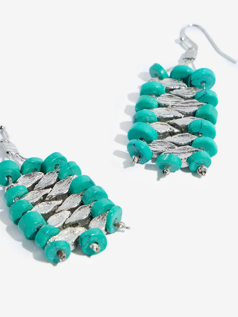 Westside Accessories Turquoise Dangler Earrings