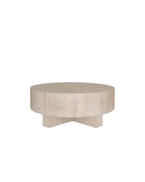 WHITE WASHED COFFEE TABLE