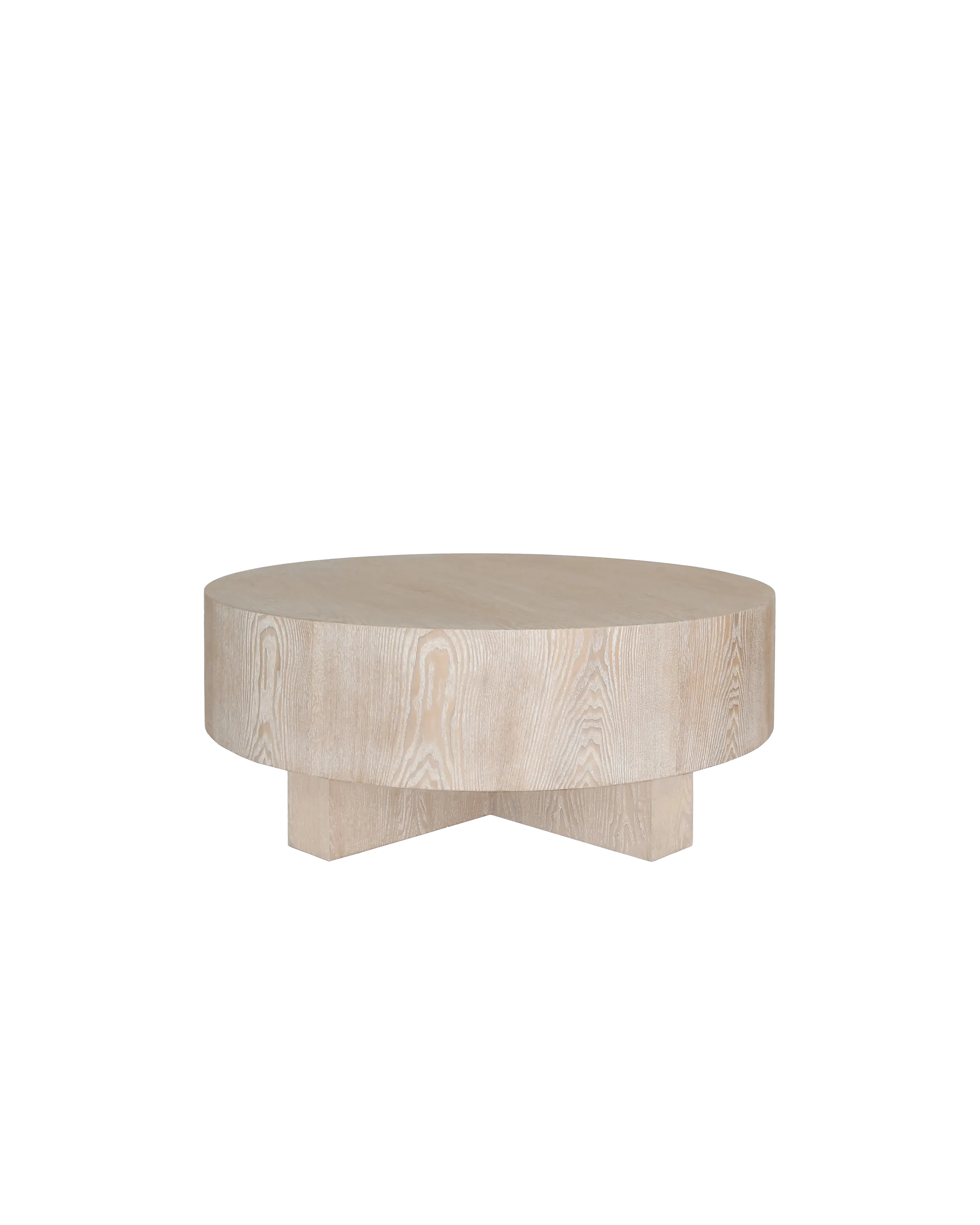 WHITE WASHED COFFEE TABLE