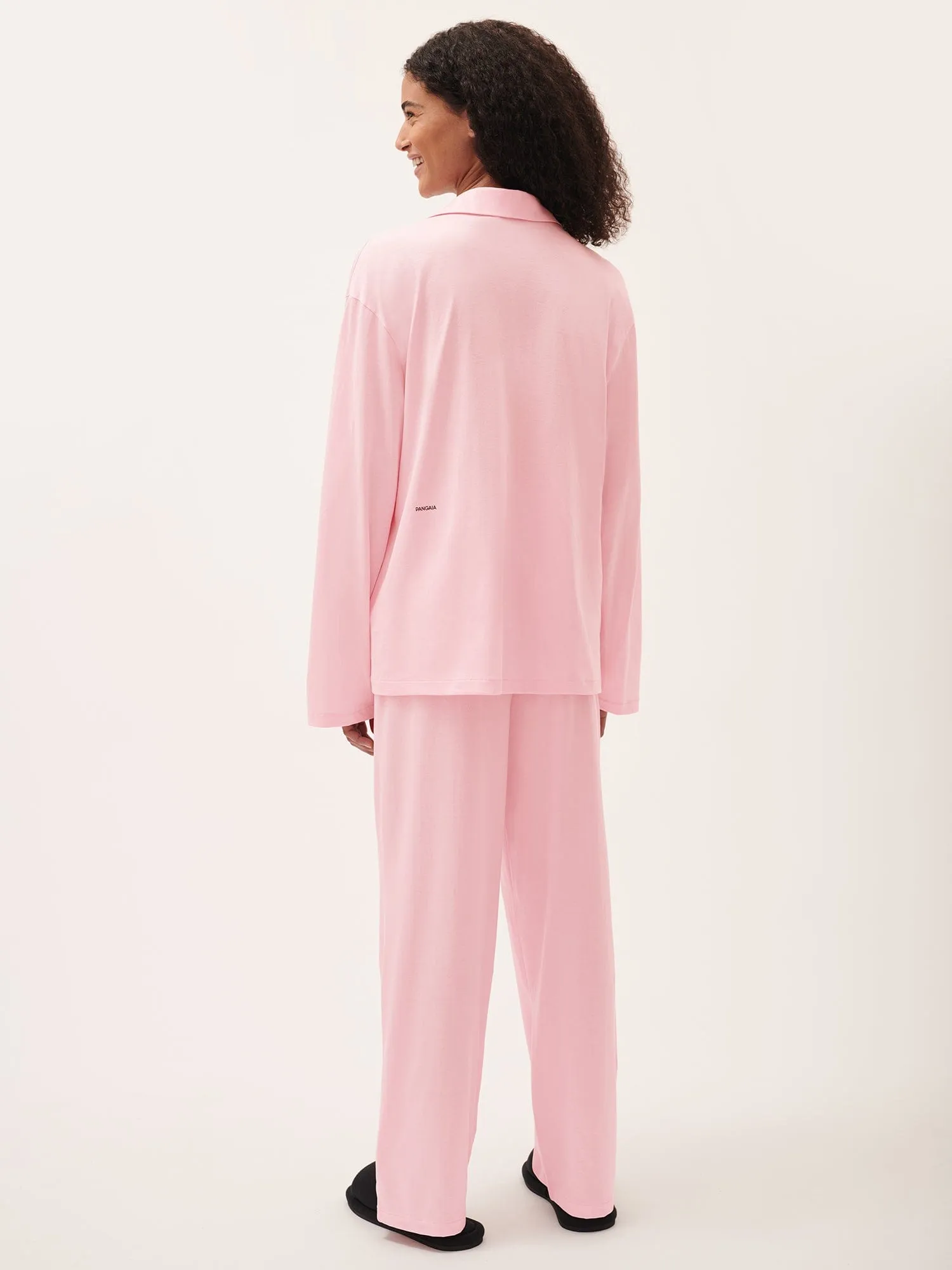 Womens 365 Lightweight Long Pyjama Set —magnolia pink
