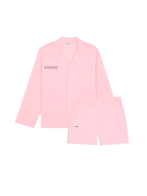 Womens 365 Lightweight Short Pyjama Shorts Set —magnolia pink