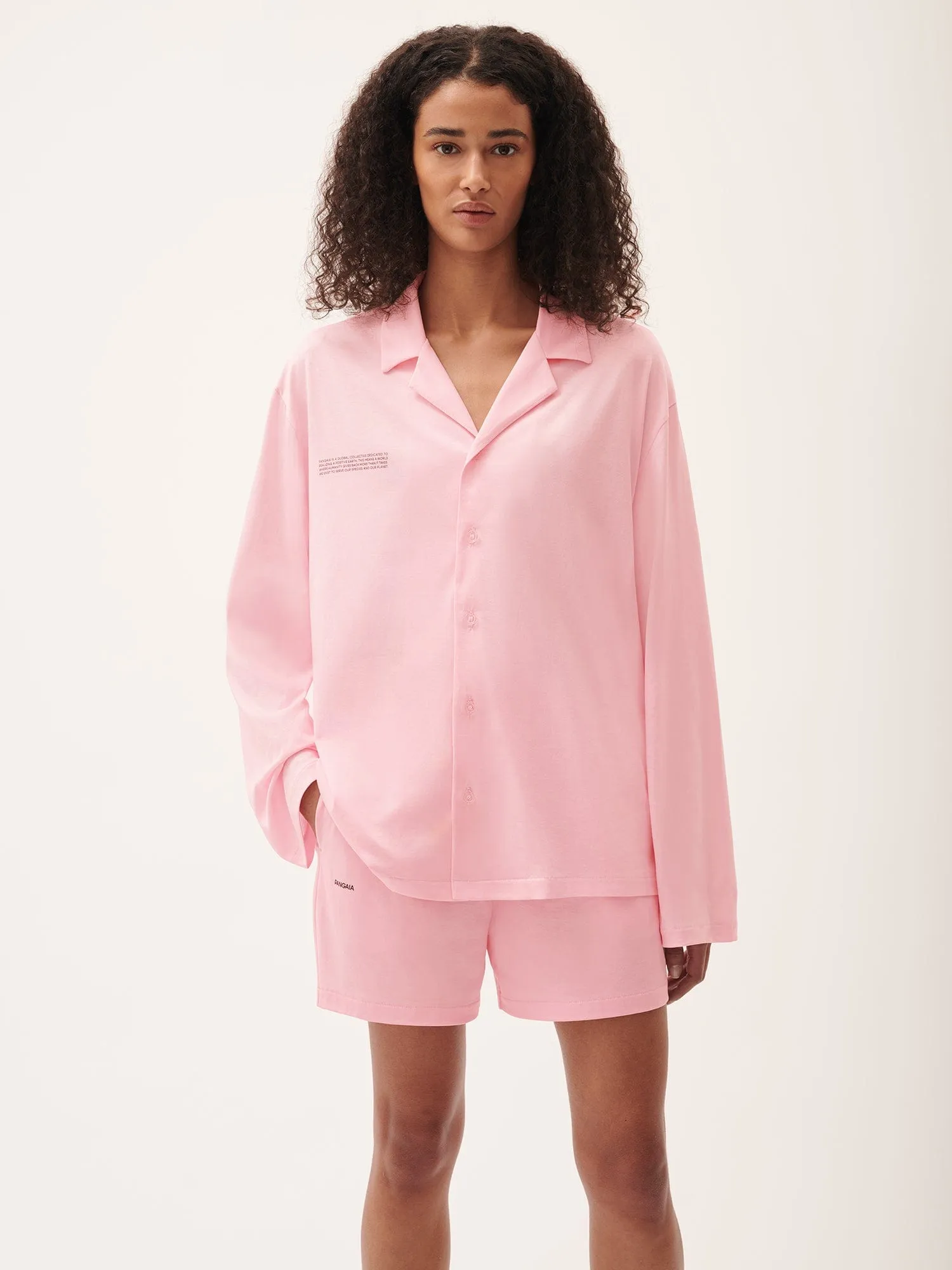 Womens 365 Lightweight Short Pyjama Shorts Set —magnolia pink